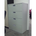 Hon Beige 4 Drawer Lateral File Cabinet, Locking